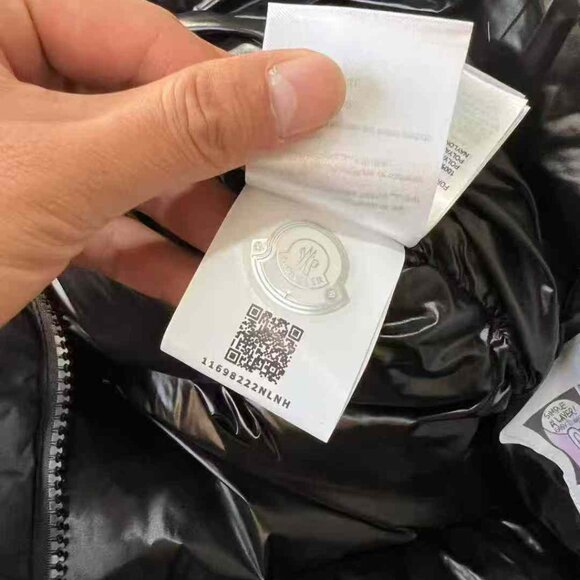 Moncler Maya Long Hooded Down Jacket, Black, Brand New - Picture 13 of 15